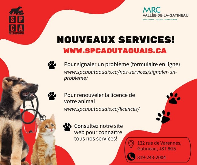 Infographie SPCA MRCVG